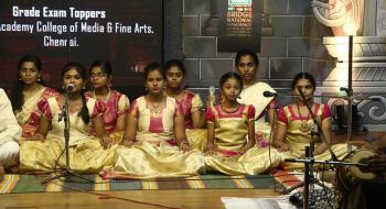 Music performance of  Bridge Academy’s Grade Exam Toppers   