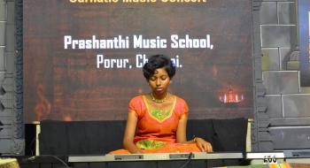 Performance of Prashanthi Music School    