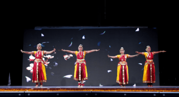 Students of Smt.Iswarya Bharadwaj (Nanda-Iswarya Performing Arts and Music)