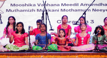 Students of Smt.Ananthalakshmi Subramanian (Vaikhari School of Music)