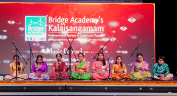 Students of Smt.Rajeswari (Rasikapriya home of carnatic music)