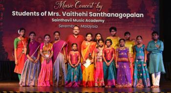 Music Concert by Students of Mrs.Vaithehi Santhanagopalan