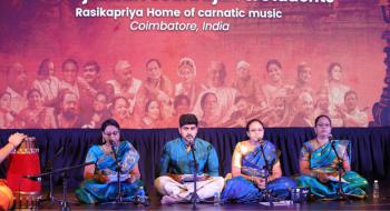 Music Concert by Mrs.Rajeswari Sourirajan & Students