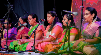 Students of Smt.Rajeswari (Rasikapriya home of carnatic music)