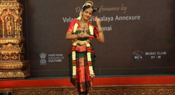 Dance performance by Velammal Vidhyalaya annexure, Chennai