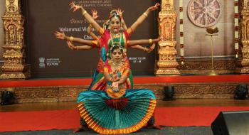 Dance performance by Velammal Vidhyalaya annexure, Chennai