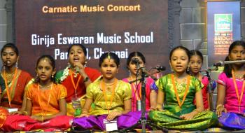 Performance of Girija Eswaran Music School 