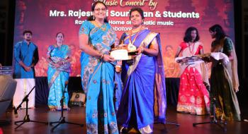 Music Concert by Mrs.Rajeswari Sourirajan & Students