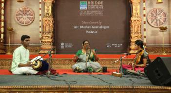 Music concert by Smt.Dhashani Ganeshalingam, Malaysia