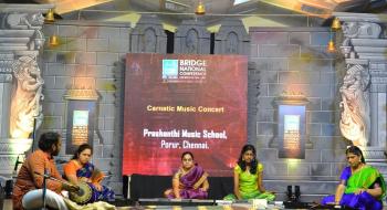 Performance of Prashanthi Music School    