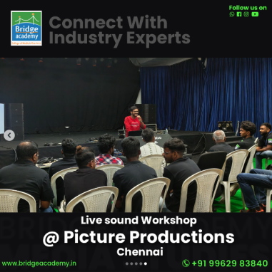 Live Sound Workshop at Picture Productions