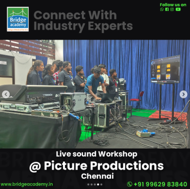 Live Sound Workshop at Picture Productions